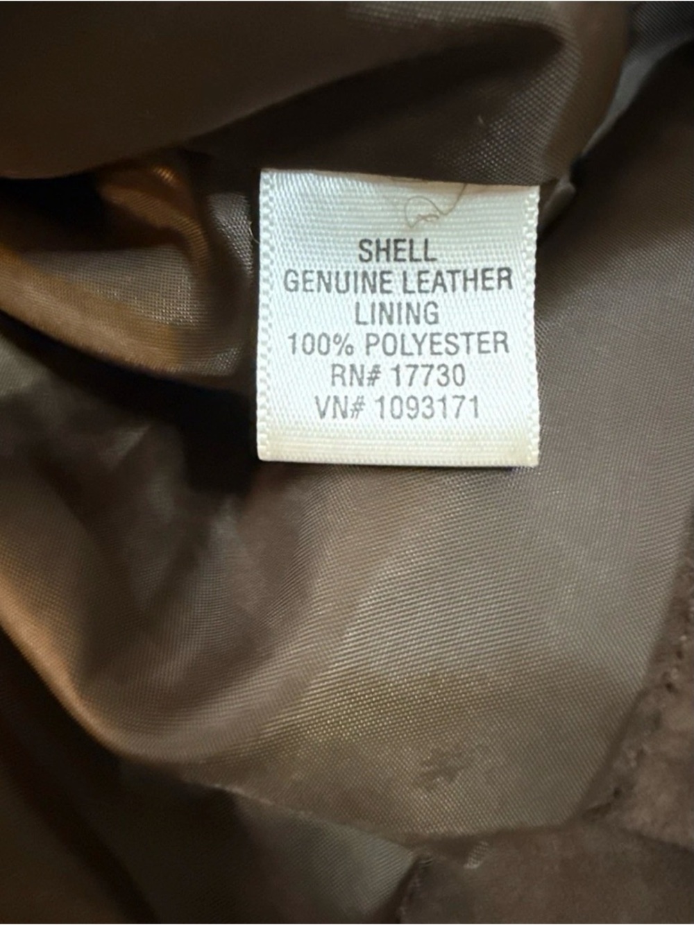 Isaac Mizrahi Women's XXL 100% Suede Leather Full Zip Motorcycle Jacket Brown - Picture 4 of 10